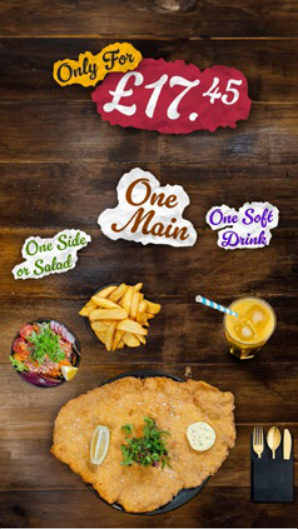 Schnitzel Heaven – Meal deal · Nov 2024